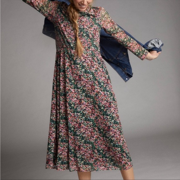 Anthropologie Dresses & Skirts - Anthropologie Fiona Floral Maxi Dress NWT Size Medium